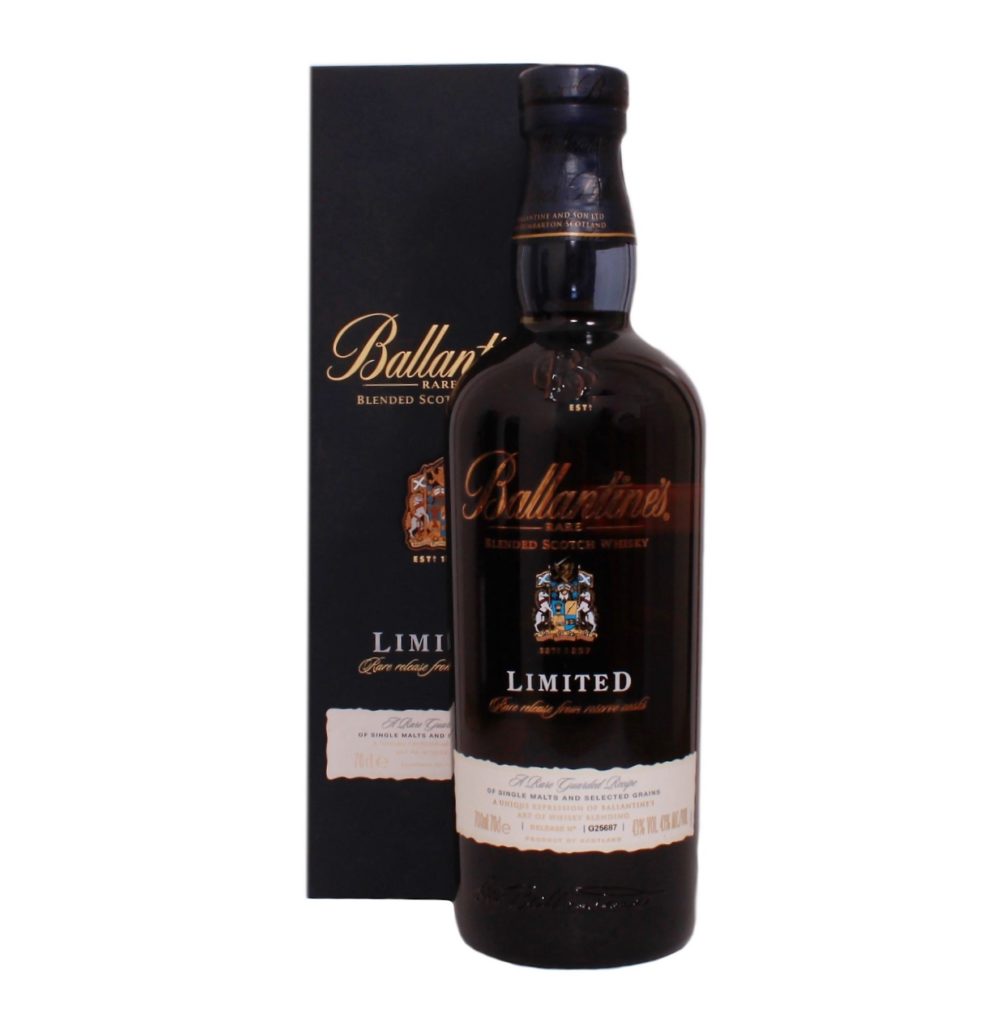 Ballantine's blended Scotch whisky rare limited