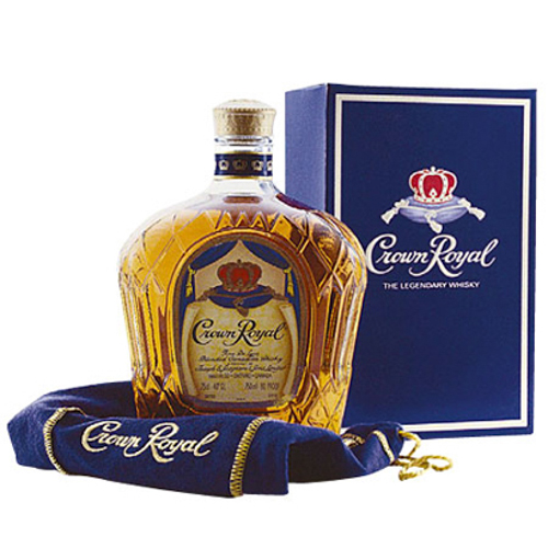Crown royal blended Canadian whisky