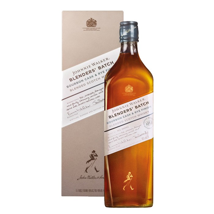 Johnnie Walker bourbon cask & rye finish