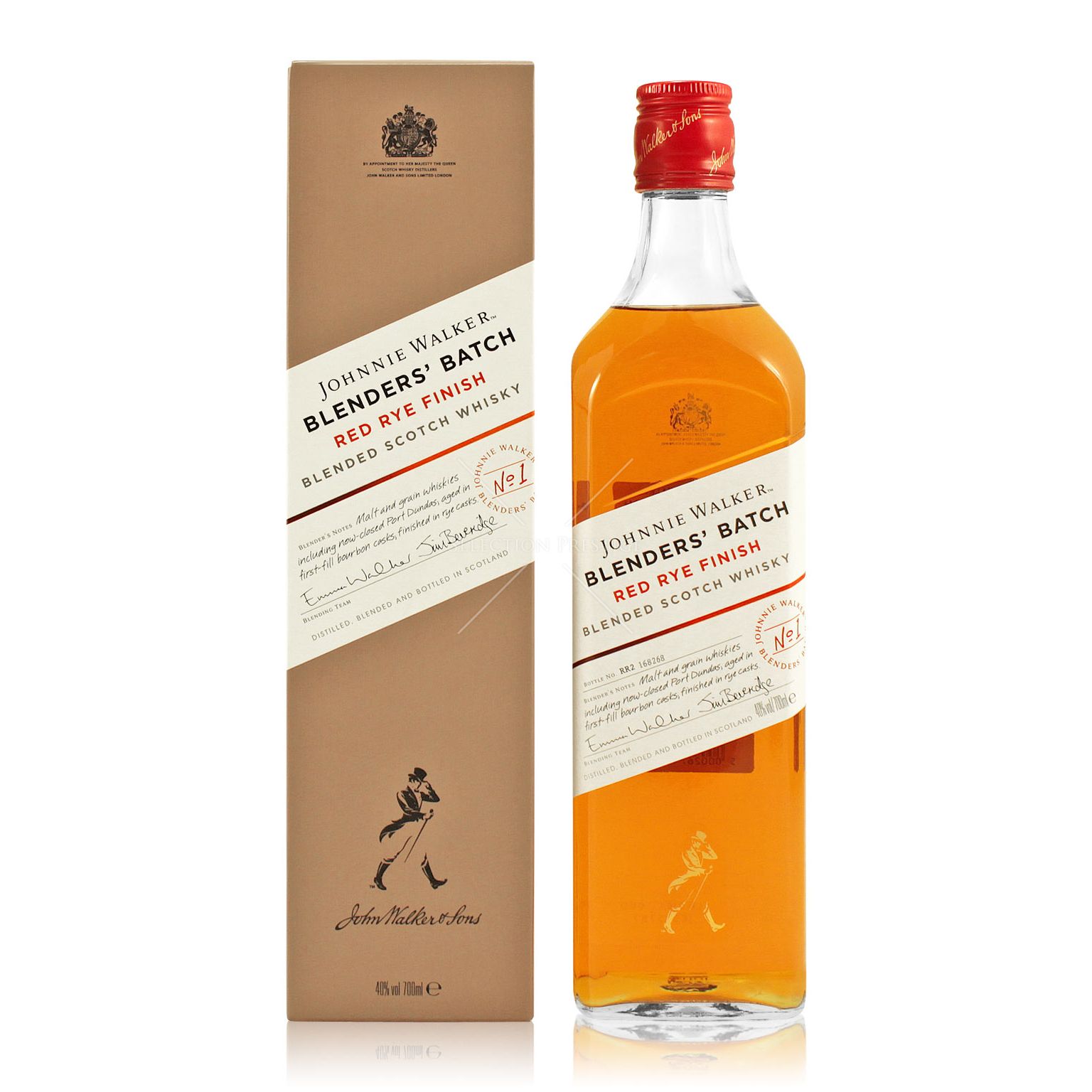 Johnnie Walker red rye finish