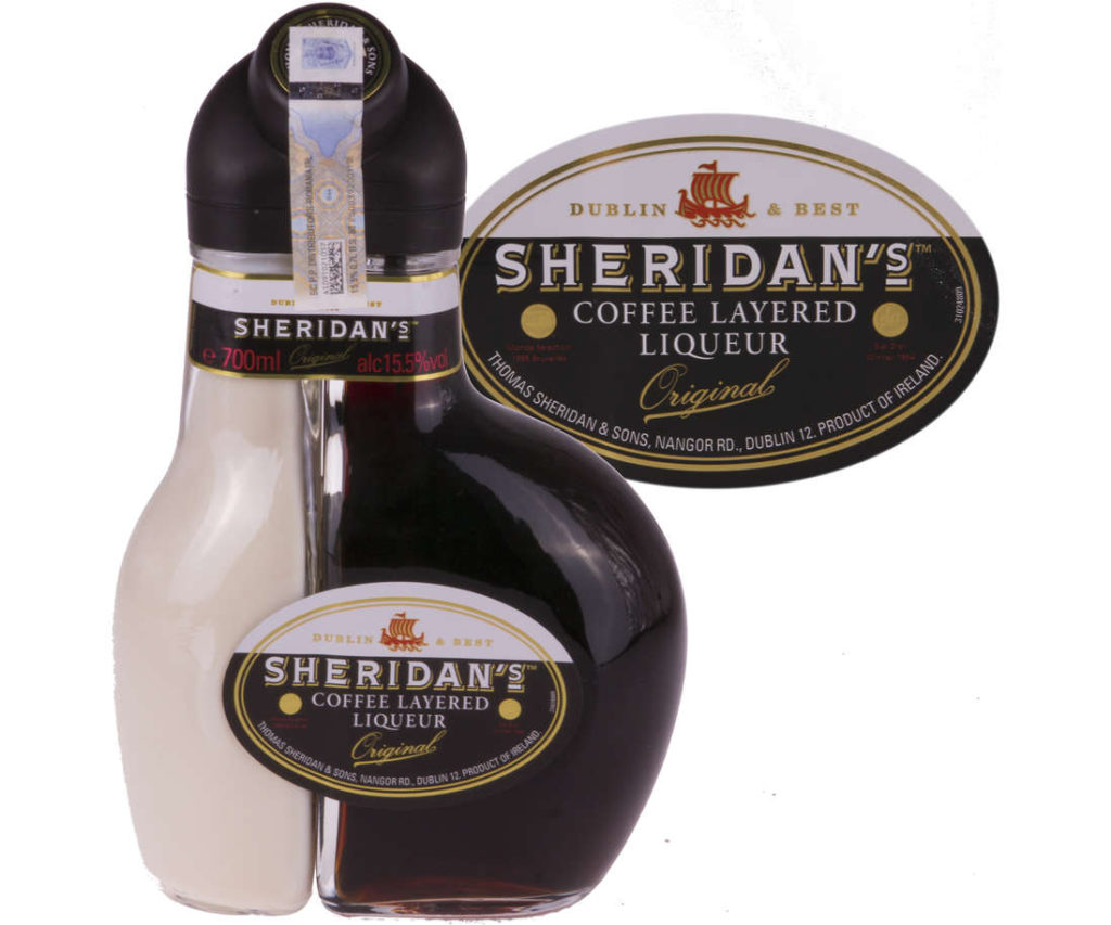 Sheridan's coffee layered liqueur image