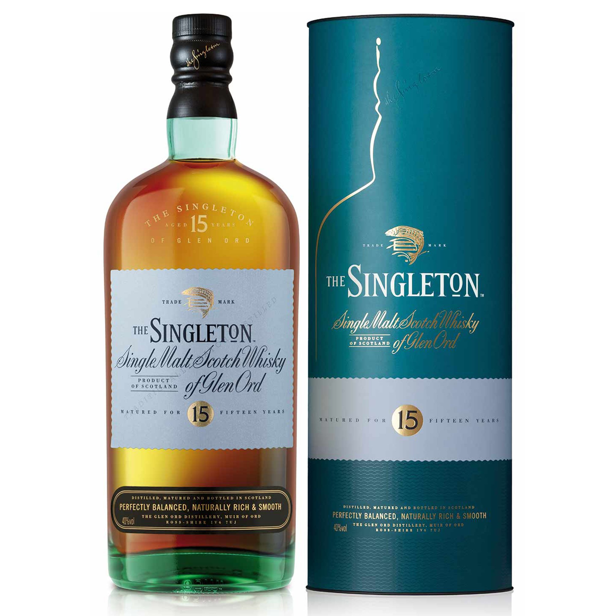 The singleton 15 single malt Scotch whisky of Glen Ord