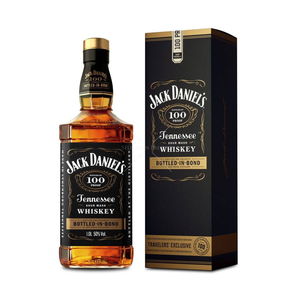 Jack Daniel's Tennessee sour mash whisky bottled-in-bond