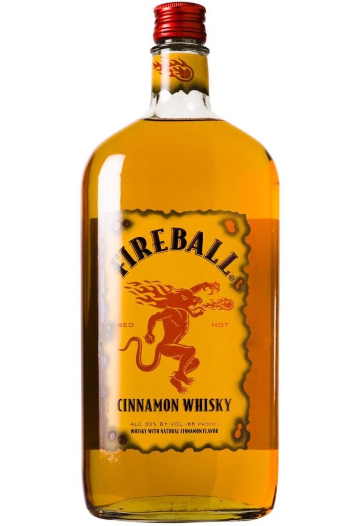 Fireball cinnamon whisky