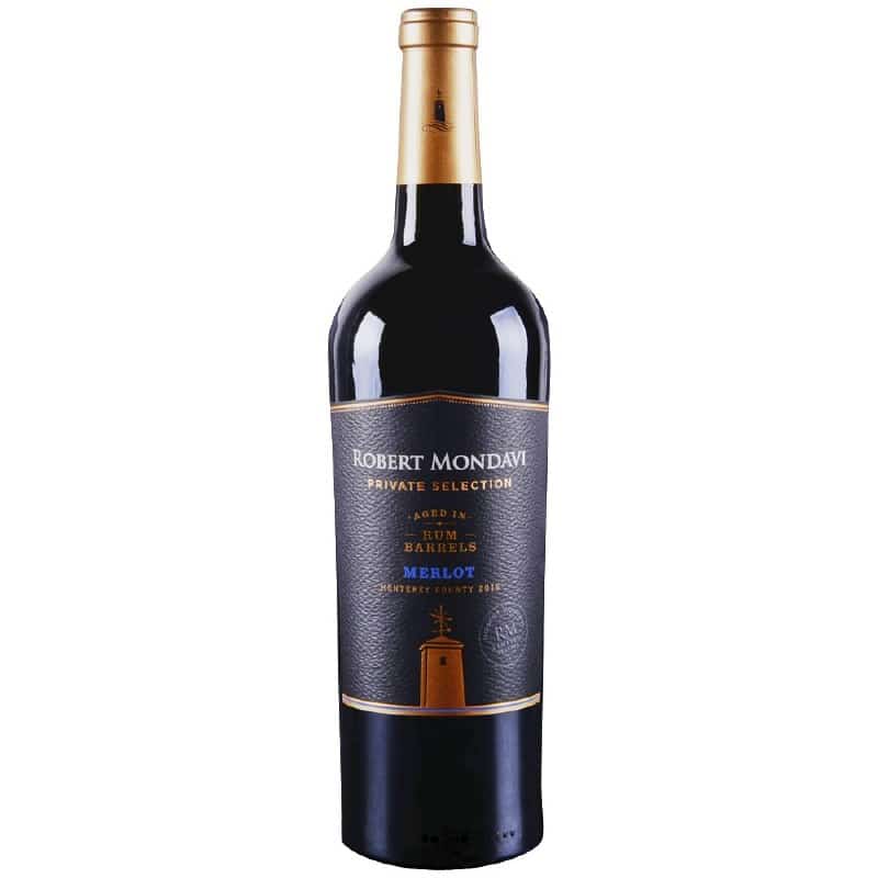 Robert Mondavi Private Selection Merlot Aged in Rum Barrels