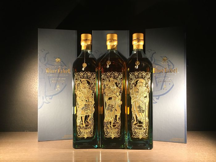 Johnnie Walker Blue Label - Three Gods of Wealth