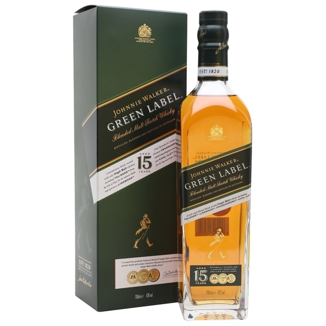 Johnnie Walker Green Label 15 Years Old