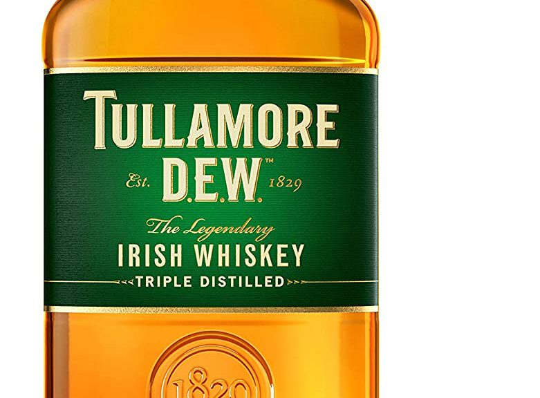 Tullamore D.E.W. Irish whiskey Triple Distilled