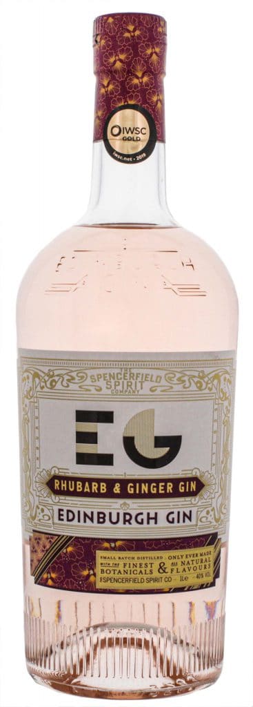 Edinburgh Rhubarb and Ginger Gin