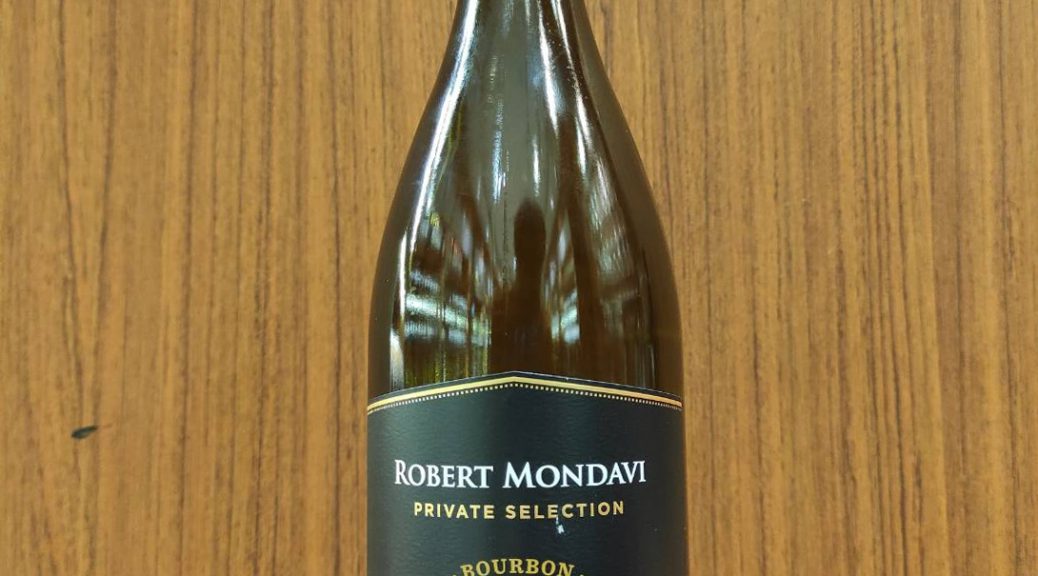 Robert Mondavi Private Selection Chardonnay Bourbon Barrel Aged