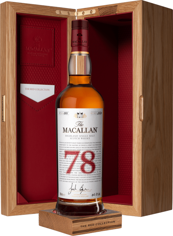 The Macallan Red Collection 78 Years Old