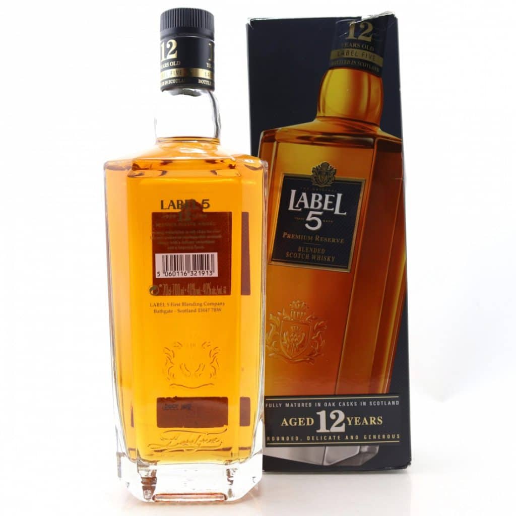 Label 5 Premium Reserve 12 Years Old