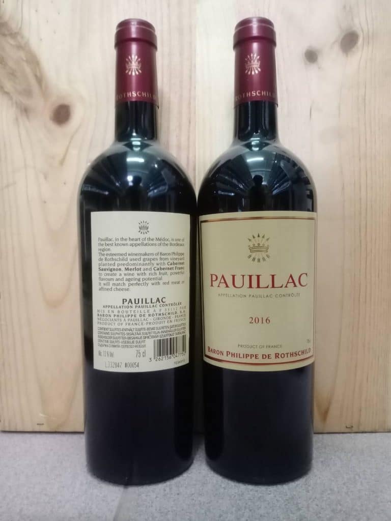 Baron Philippe de Rothschild Pauillac