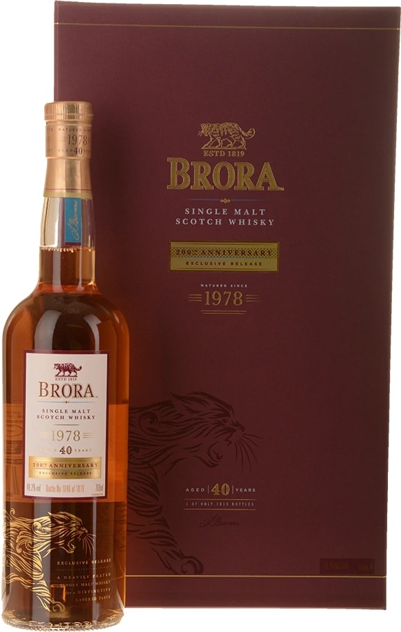 Brora 1978 Aged 40 Years Old