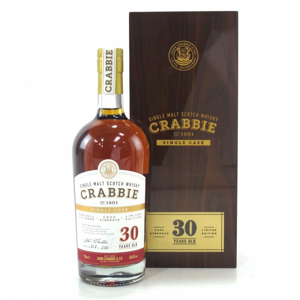 Crabbie 30 Years Old Single Cask