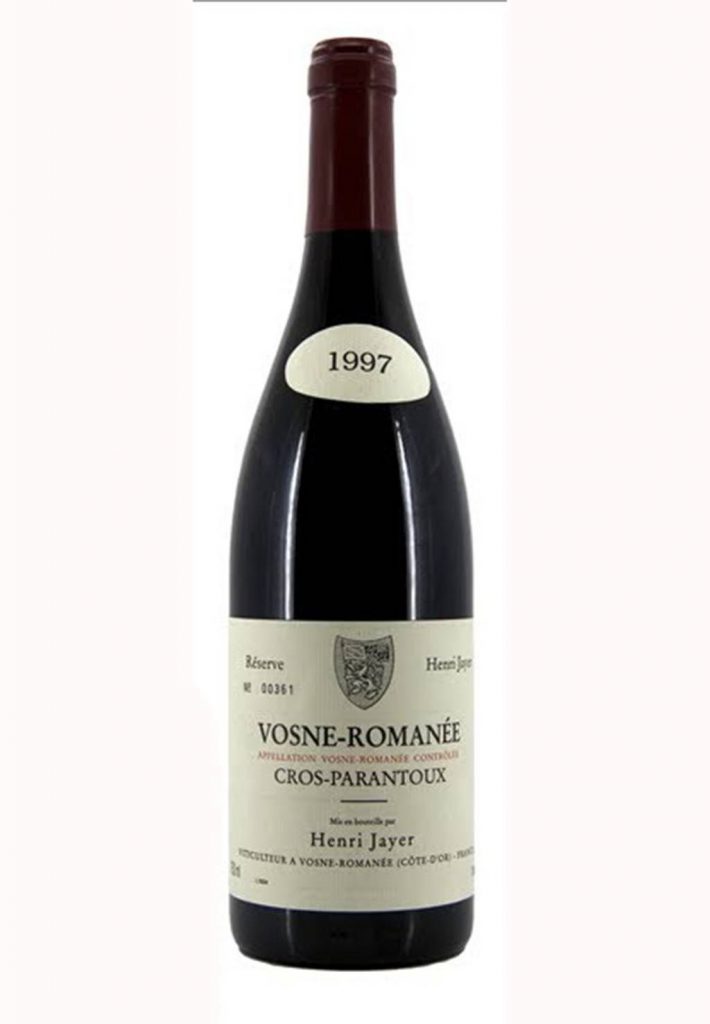 Henri Jayer Vosne-Romanée 1er Cru Cros Parantoux