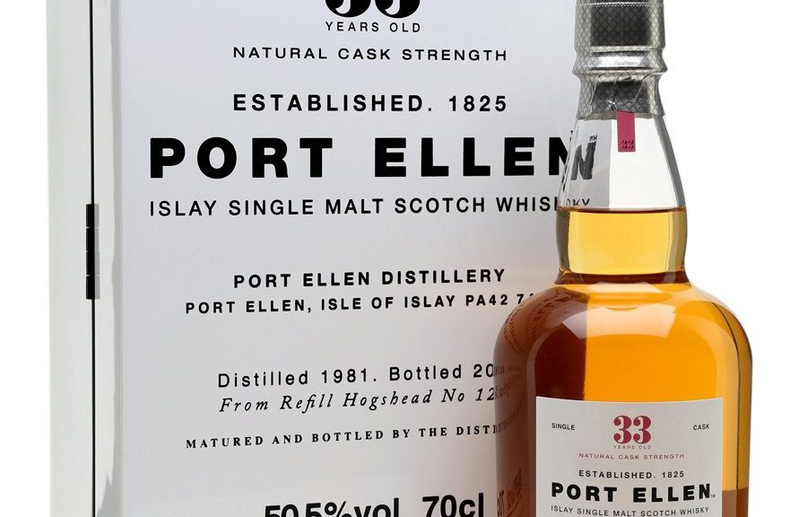 Port Ellen 1981 Aged 33 Years Old Natural Cask Selection