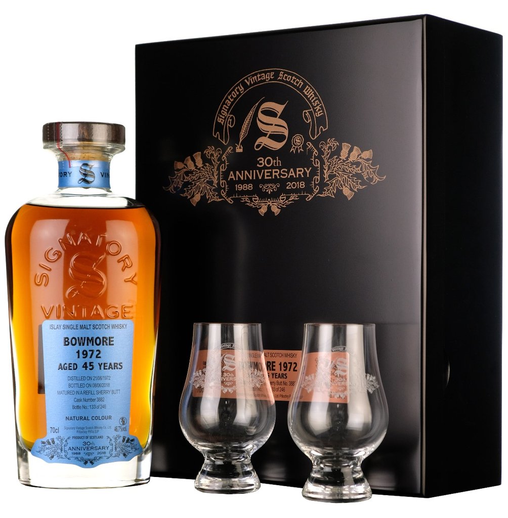 Signatory Vintage 30th Anniversary Bowmore 45 Years Old