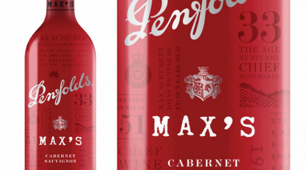 Penfolds max's shiraz cabernet