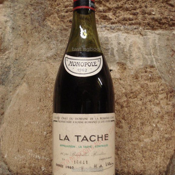 La Tâche 1962 Domaine de la Romanée-Conti