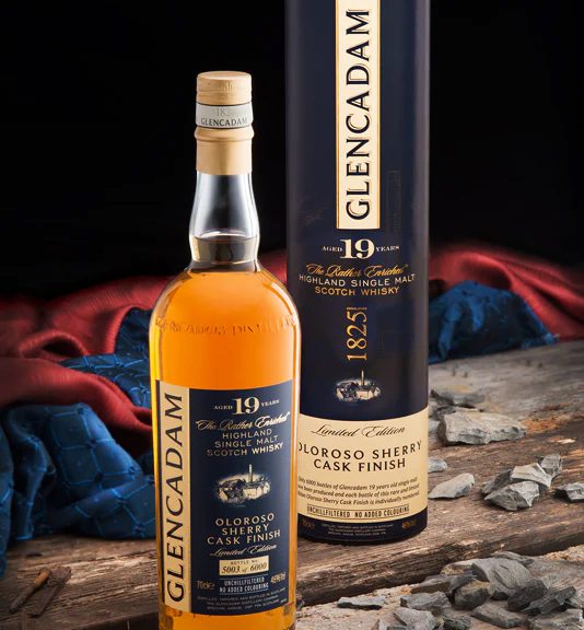 Glencadam Aged 19 Years Oloroso Cask Finish