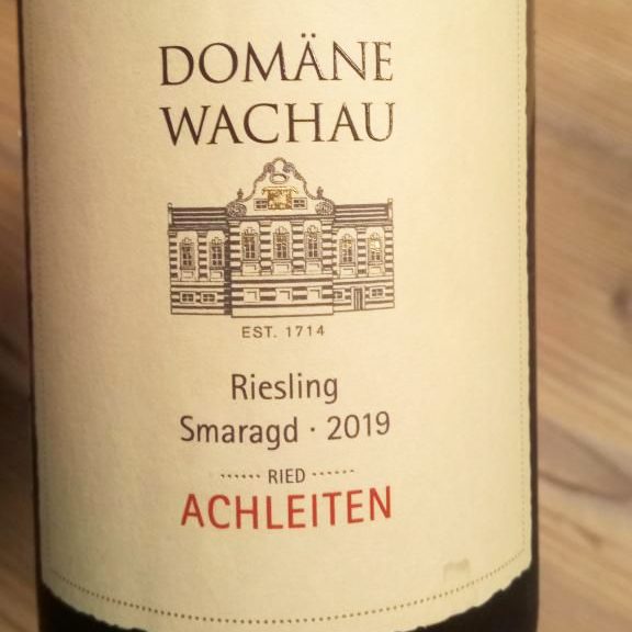 Domäne Wachau Riesling Smaragd Achleiten 2019